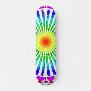 Summer Flower Skateboard