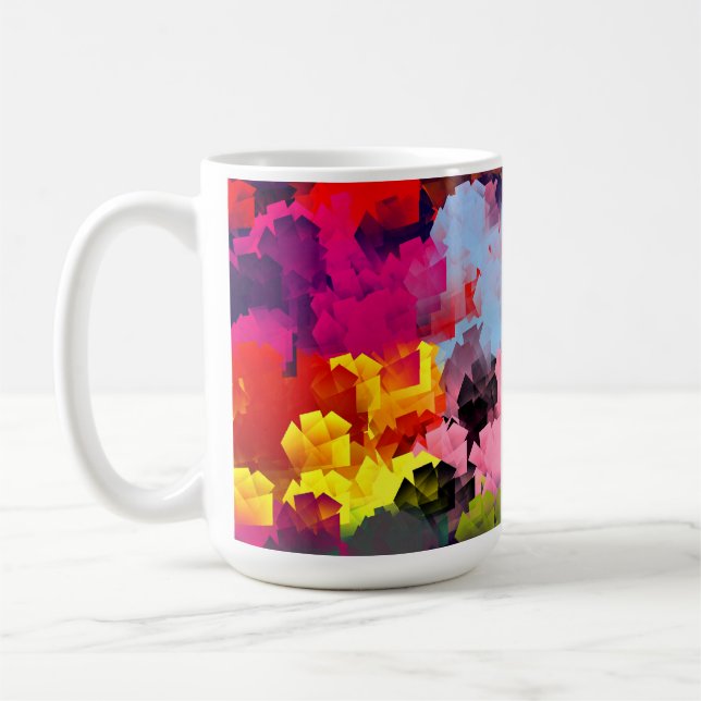 SUMMER FLOWERS COFFEE MUG (Left)