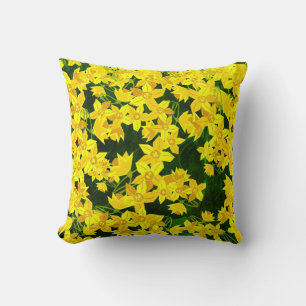 Summer flowers cushion