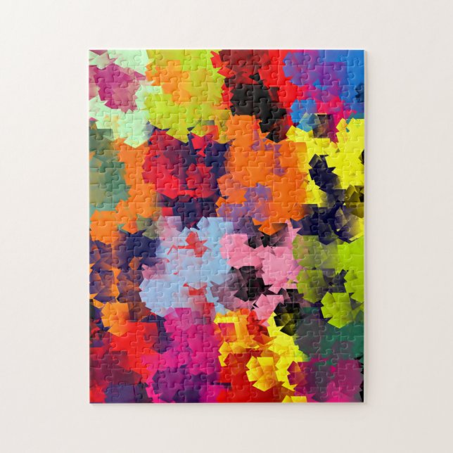 SUMMER FLOWERS JIGSAW PUZZLE (Vertical)