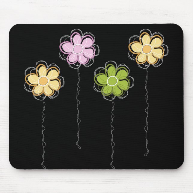 Summer Flowers Mouse Mat (Front)