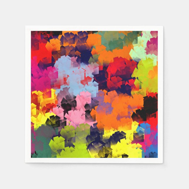 SUMMER FLOWERS NAPKIN (Front)