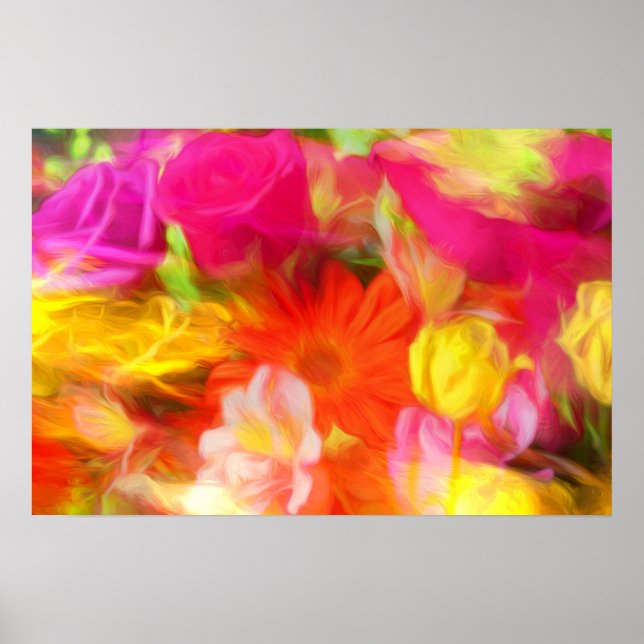 Summer Flowers Poster (Front)