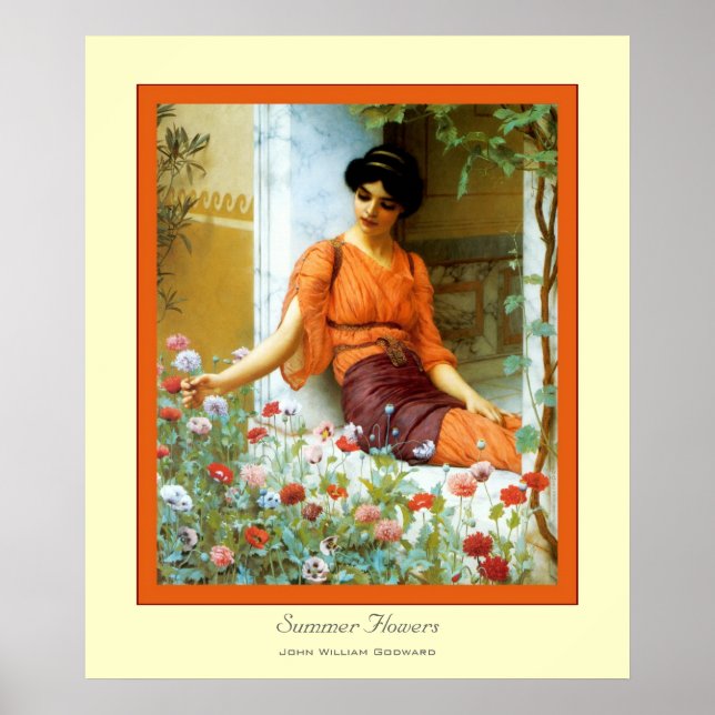 Summer Flowers Poster (Front)