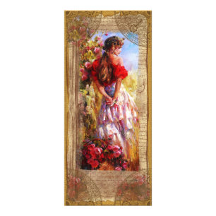 Summer Flowers Rack Card
