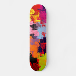 SUMMER FLOWERS SKATEBOARD