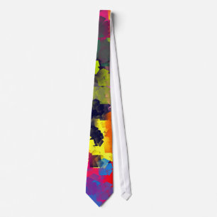 SUMMER FLOWERS TIE