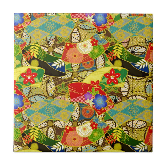 Summer Flowers Tile (Front)