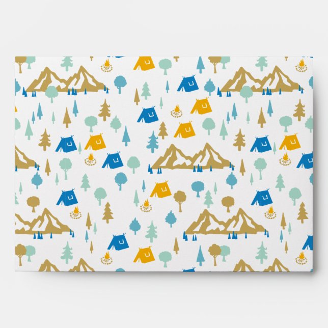 Summer Forest Camping Envelope (Front)