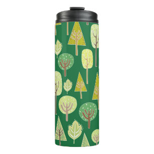 Summer Forest: Nature Inspired Design Thermal Tumbler