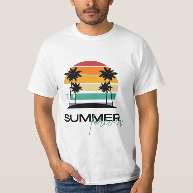 Summer Forever T-shirt Design (Front)