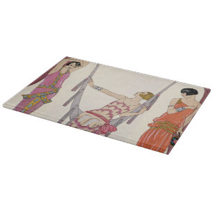 Summer, from 'Gazette du Bon Tonne', 1925 Cutting Board