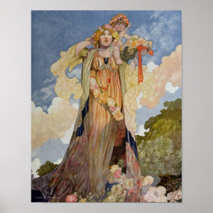 Summer from The Seasons Poster