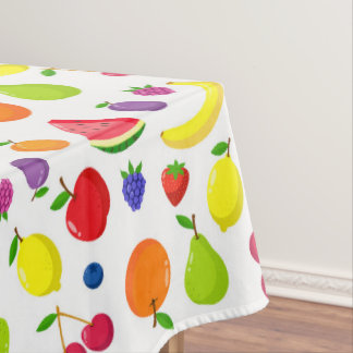 Summer Fruit and Berry Colourful Tablecloth