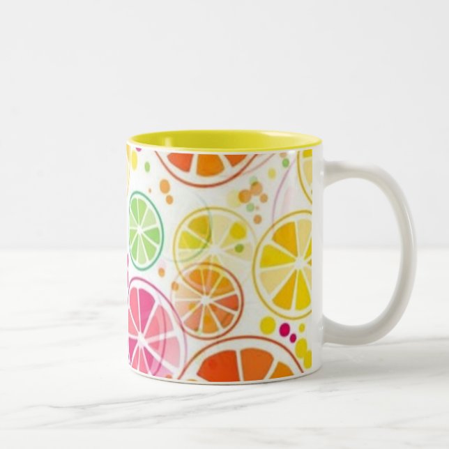 Summer Fruit Colours Mug (Right)