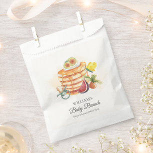 Summer Fruit Pancake Pacifier Brunch Baby Shower Favour Bags