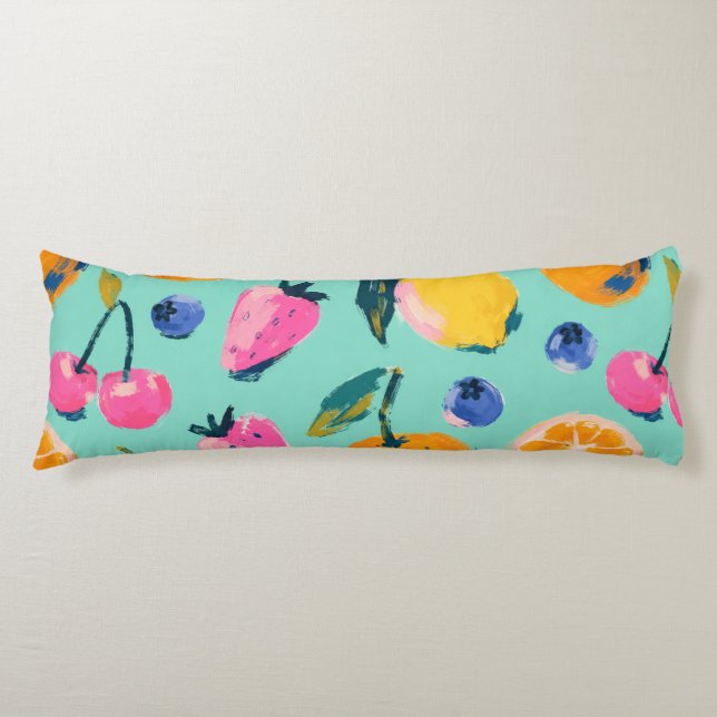 Summer Fruit Pattern Kitchen Wall Decor Body Cushion (Front)