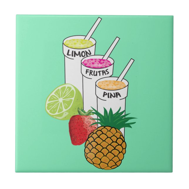 Summer Fruit smoothie Tile (Front)