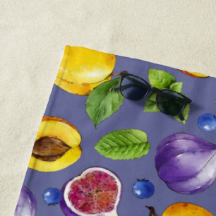 Summer Fruits Beach Towel