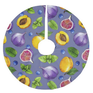 Summer Fruits Brushed Polyester Tree Skirt