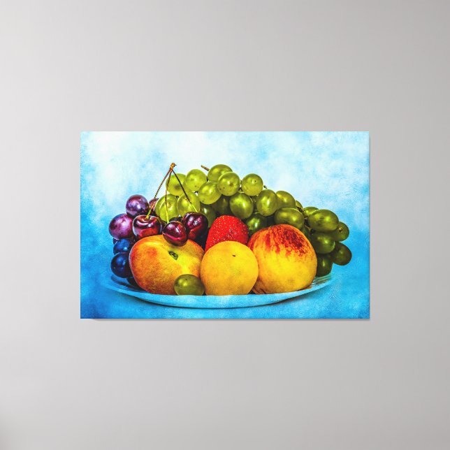 Summer fruits canvas print (Front)