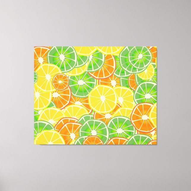Summer Fruits Canvas Print (Front)