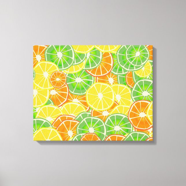Summer Fruits Canvas Print (Front)