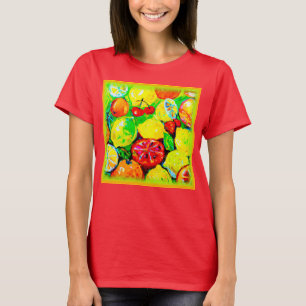 "Summer Fruits" Cute Art. Buy Now T-Shirt