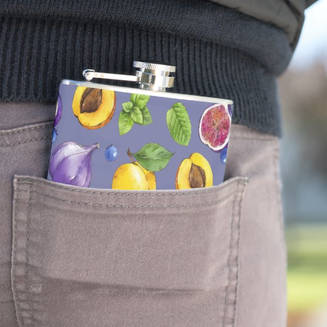 Summer Fruits Hip Flask (In Situ)