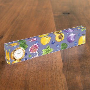 Summer Fruits Nameplate