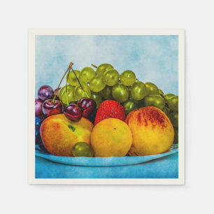 Summer fruits napkin