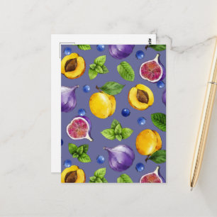 Summer Fruits Postcard
