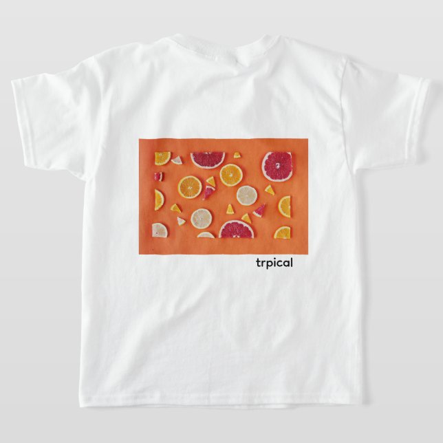  summer full of fruits T-Shirt (Laydown Back)