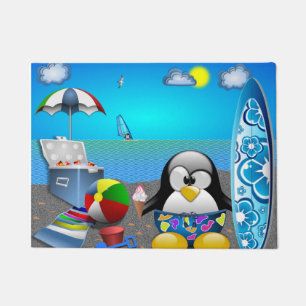 SUMMER FUN AT THE BEACH DOORMAT