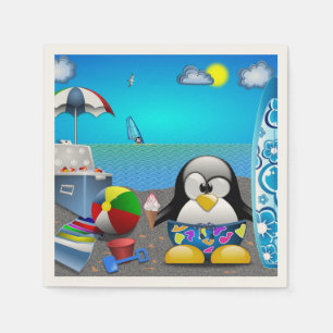 SUMMER FUN AT THE BEACH NAPKIN