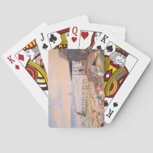 Summer Fun at the Beach Playing Cards