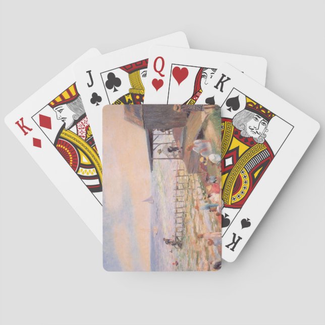 Summer Fun at the Beach Playing Cards (Back)