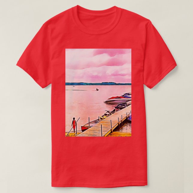Summer Fun at the Lake T-Shirt (Design Front)