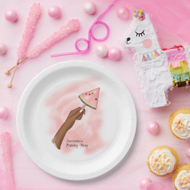 Summer Fun Beach Party Paper Plate (Party)