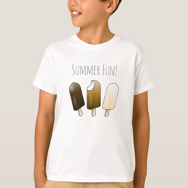 Summer Fun Birthday T-Shirt (Front)