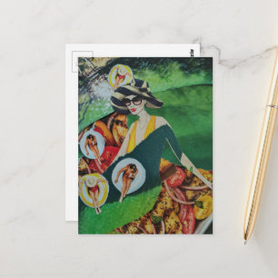 Summer Fun Collage Postcard