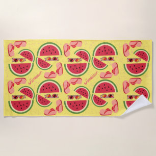 Summer Fun Colourful Beach Towel