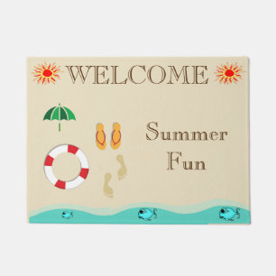 Summer Fun Door Mat