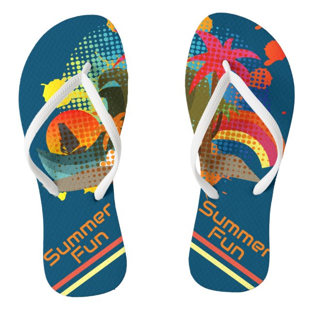 Summer Fun  Flip Flops (Footbed)