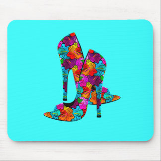 Summer Fun High Heel Shoes Mouse Mat