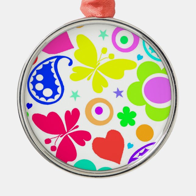 Summer Fun Metal Tree Decoration (Front)