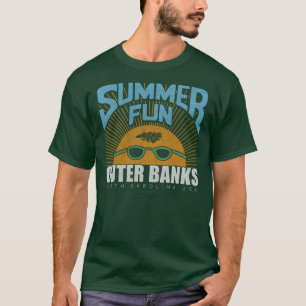 Summer Fun OBX Outer Banks North Carolina Vintage T-Shirt