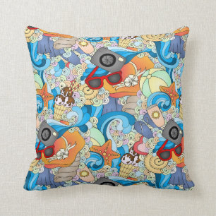 Summer Fun Pattern Cushion