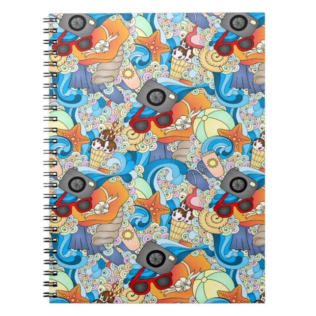 Summer Fun Pattern Notebook (Front)