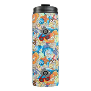 Summer Fun Pattern Thermal Tumbler